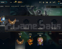GOLD 2 +38LP - 12LP 67WR 8 Skin Ucuz hesap