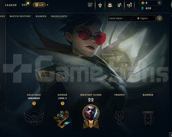 EUW Unranked | 9 Kostüm - 36 Hero | Dereceli Hazır