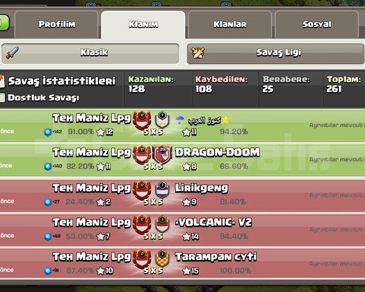 17 SEVİYE KLAN 10 SEVİYE BAŞKENT