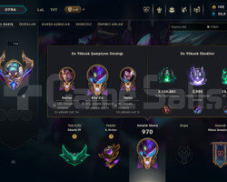 LEAGUE OF LEGENS EUW 10 YILLIK SATILIK MAİN HESAP