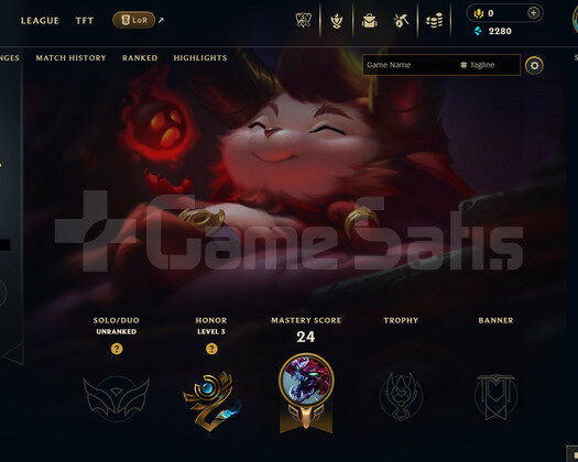EUW Unranked | 6 Kostüm - 44 Hero | Dereceli Hazır