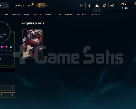 TR Esnek Zümrüt 2 | 1 Kostüm - 38 Hero | LoL Hesap