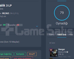 rengar dünya sıralamalı 75 wr master ucuz hesap