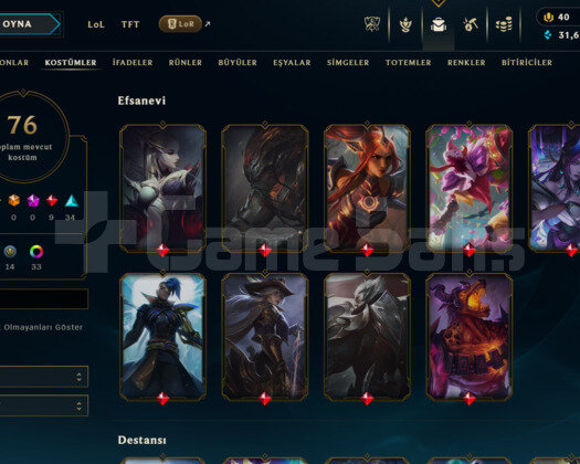 master 100+lp 2016 account 200+lvl