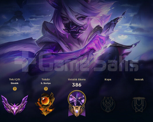 master 100+lp 2016 account 200+lvl