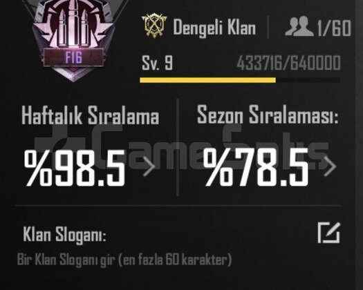 9.7 SV İSİM AKTİF KLAN SERİ TESLİMAT NOKTASI