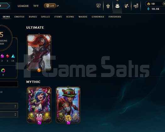 TR Bronz 3 | 35 Kostüm - 97 Hero | LoL Hesap
