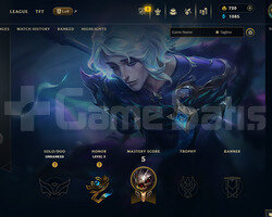 EUNE Unranked | 720 Rp - 4 Kostüm | LoL Hesap