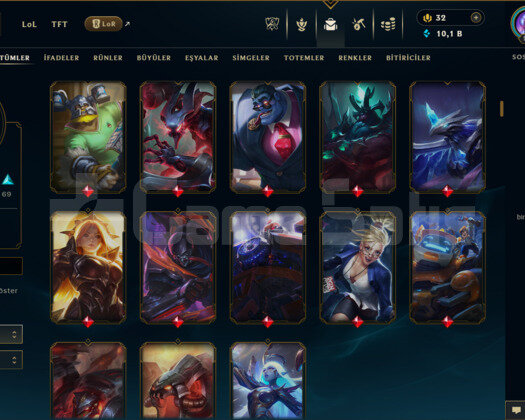 EUW | 221 SKİN | BRONZ 3