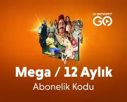 D-Smart Go Mega 12 Aylık Dijital Abonelik Kodu