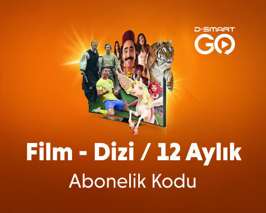 D-Smart Go Film - Dizi 12 Aylık Dijital Abonelik Kodu
