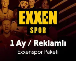 Exxenspor 1 Aylık Reklamlı