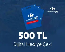 CarrefourSA 500 TL Dijital Hediye Çeki