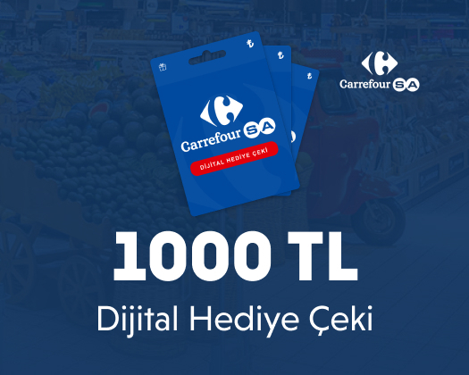 CarrefourSA 1000 TL Dijital Hediye Çeki
