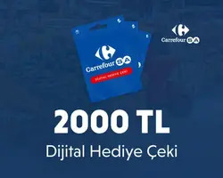 CarrefourSA 2000 TL Dijital Hediye Çeki