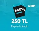 A101 250 TL Alışveriş Kodu