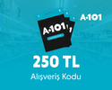 A101 250 TL Alışveriş Kodu