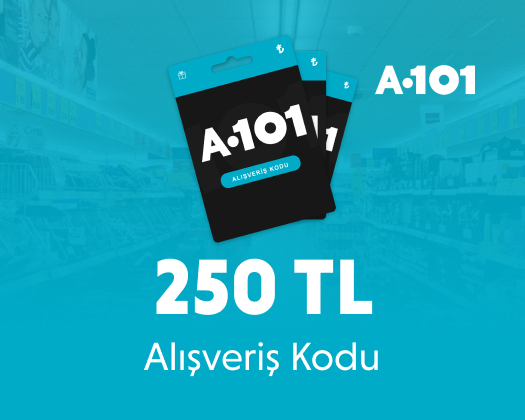 A101 250 TL Alışveriş Kodu