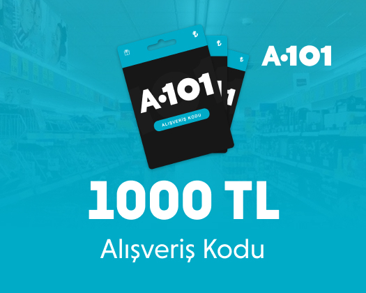 A101 1000 TL Alışveriş Kodu