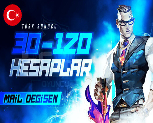 TR | 30-120 SKIN MAİL DEĞİŞEN PREMIUM HESAPLAR