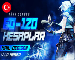 TR | 60-120 SKIN MAİL DEĞİŞEN PREMIUM HESAPLAR