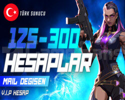 TR | 125-300 SKIN MAİL DEĞİŞEN PREMIUM HESAPLAR