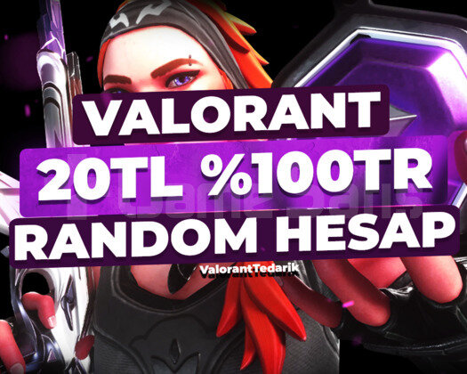 UVİP+ 20TL VALORANT TR RANDOM HESAP