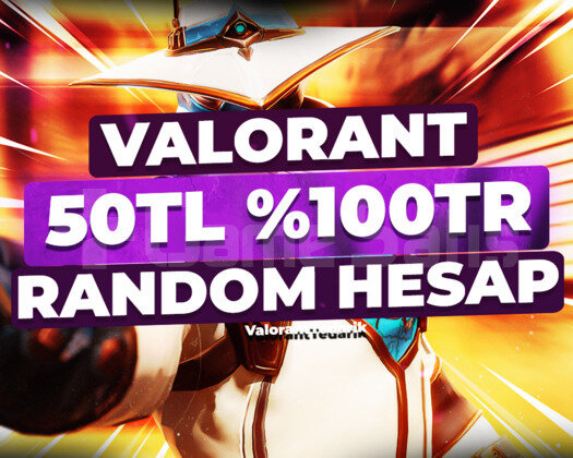 UVİP+ 50TL VALORANT TR RANDOM HESAP