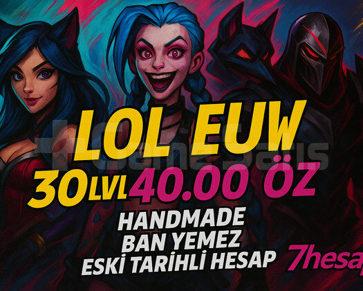 BAN YEMEZUNRANKED EUW 40K+ MÖ 30LVL+