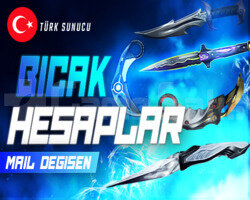TR I BIÇAK SKIN MAİL DEĞİŞEN PREMIUM HESAPLAR