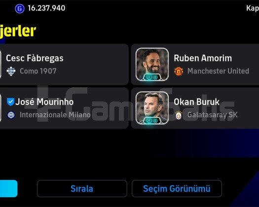 Yüksek Kadro Reytingi, Özel Oyuncular ve hazr kadr