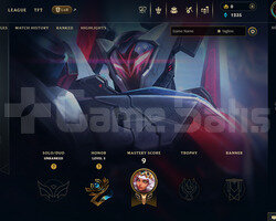 EUW Unranked | 3 Kostüm - 25 Hero | LoL Hesap