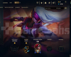 EUW Unranked | 7 Kostüm - 42 Hero | LoL Hesap