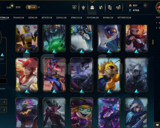 EUW / 615 LEVEL / 231 SKİN /+MAİL /+10.000 SATIŞ