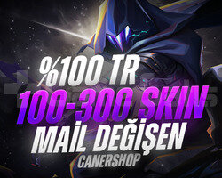 TR SUNUCU 100-300 SKİN MAİL DEĞİŞEN - 7/24 DESTEK