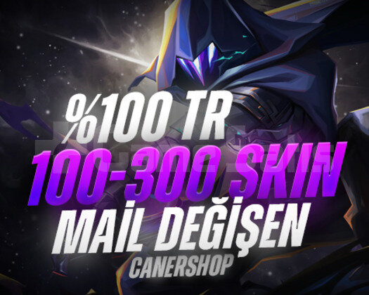 TR SUNUCU 100-300 SKİN MAİL DEĞİŞEN - 7/24 DESTEK