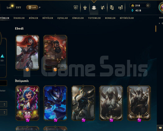 TR | 166 SKİN | UNRANKED