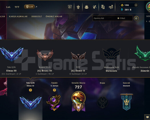 EUW | 365 KOSTÜM 381K+ ÖZ 673 LVL DOLU MAİL HESAP