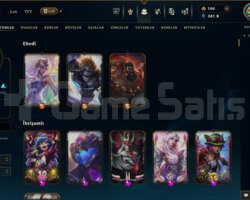 EUW | 365 KOSTÜM 381K+ ÖZ 673 LVL DOLU MAİL HESAP