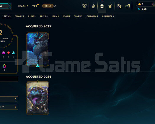 EUW Silver 2 | 2 Kostüm - 33 Hero | Dereceli Hazır