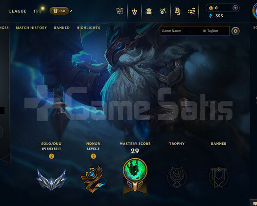 EUW Silver 2 | 2 Kostüm - 33 Hero | Dereceli Hazır