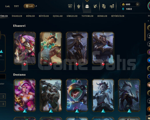 165 LVL + 58 SKİN + 137 HERO +BRONZ III