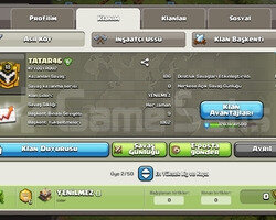 18 SEVİYE KLAN 9 SEVİYE BAŞKENT