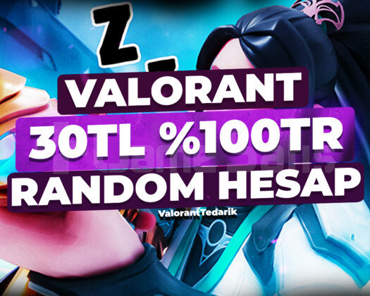 UVİP+ 30TL VALORANT TR RANDOM HESAP