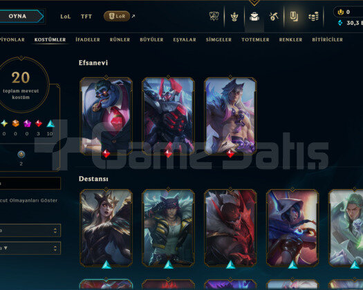 DERECELİ HAZIR / 30K MAVİ ÖZ / 104 LEVEL