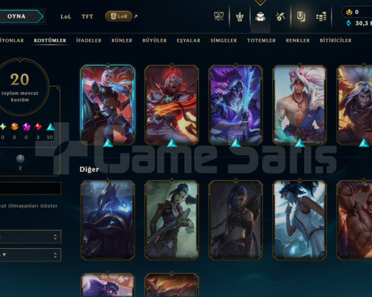 DERECELİ HAZIR / 30K MAVİ ÖZ / 104 LEVEL