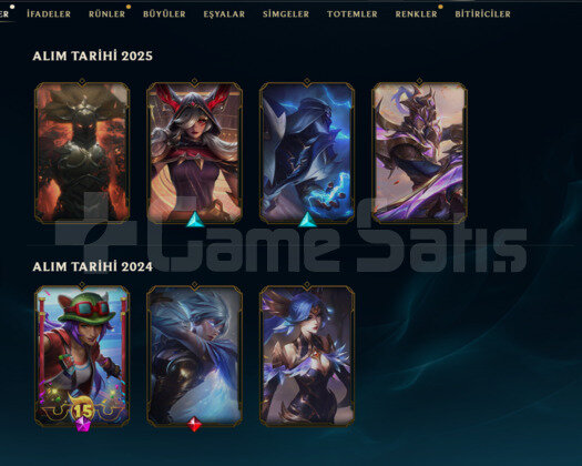 GEÇEN SEZON PLAT / DERECELİ HAZIR / UNRANKED