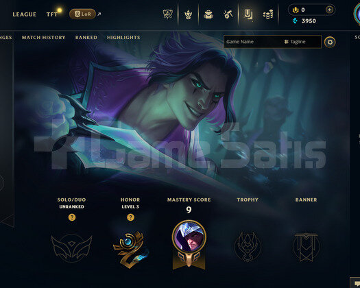 TR Unranked | 3 Kostüm - 22 Hero | LoL Hesap