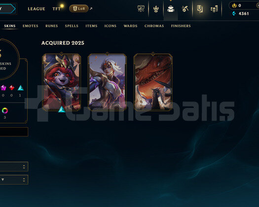 TR Gold 3 | 3 Kostüm - 63 Hero | LoL Hesap