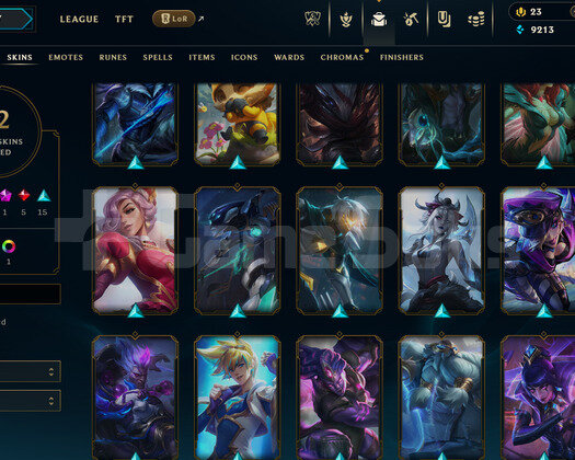 TR Demir 4 | 42 Kostüm - 65 Hero | LoL Hesap